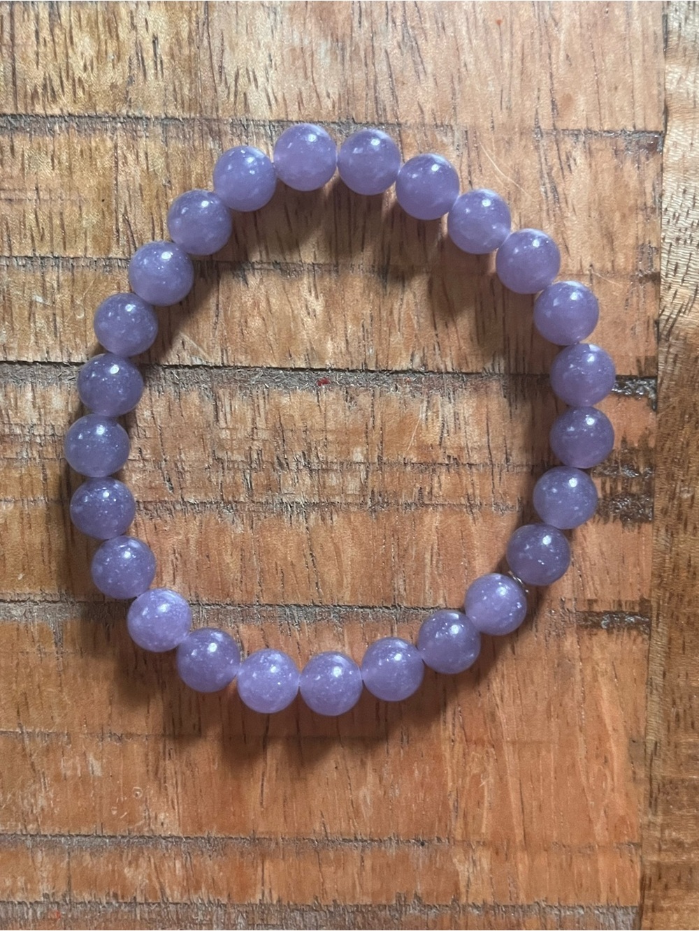 Jay King Mine Finds DTR Purple Kunzite Bead Stretch Bracelet